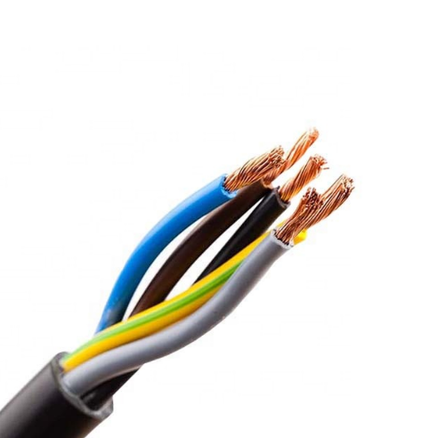 5-rdzeniowe kable zasilające XLPE 450 V / 750 V niskonapięciowe do budowy 0